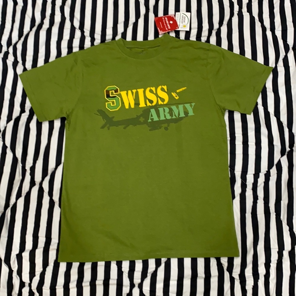 Swiss Army T-Shirt by Splash Arts Switzerland Sz M​